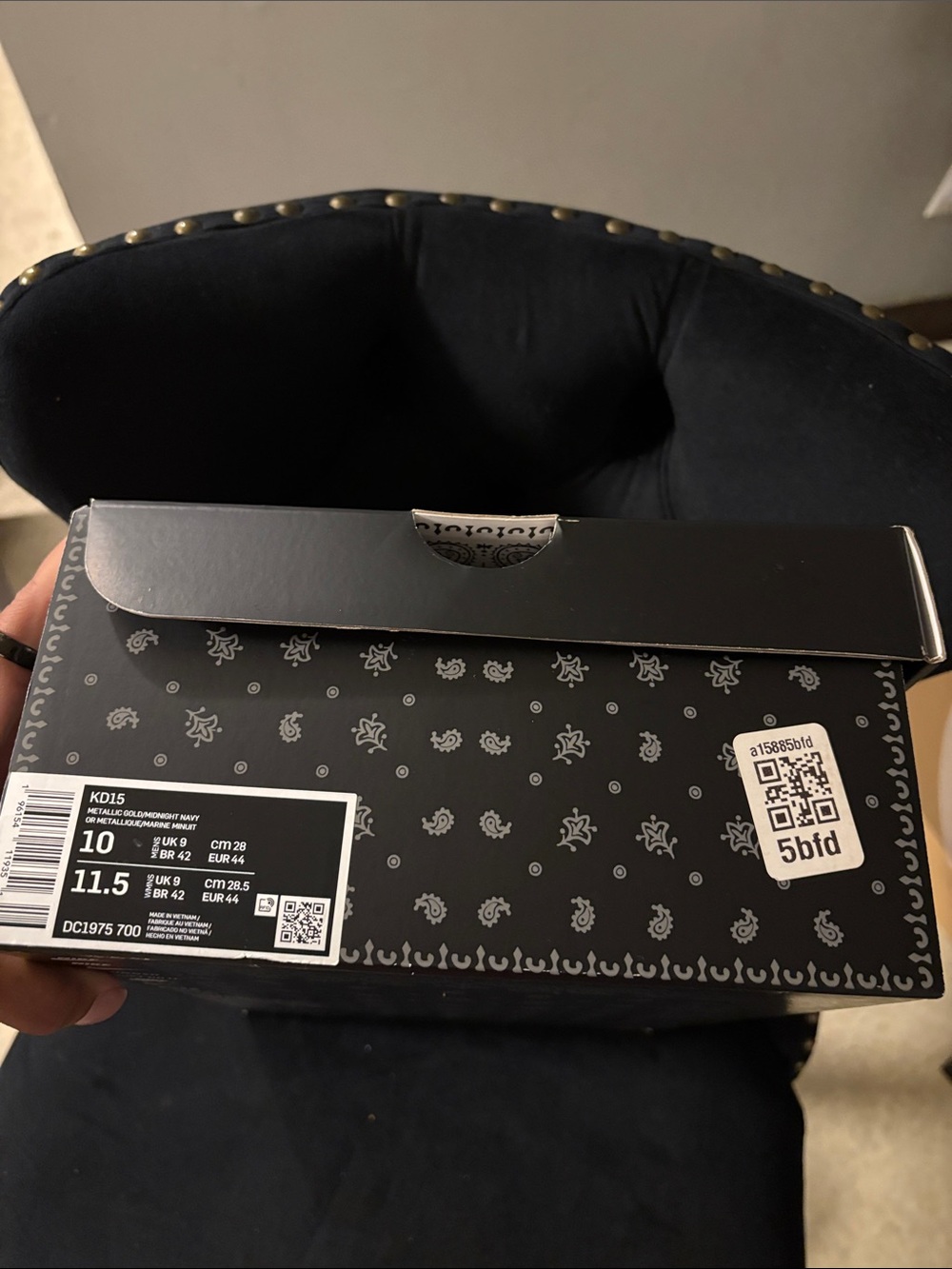 KD15 Basketball Shoes - Gold - Picture 15 of 16
